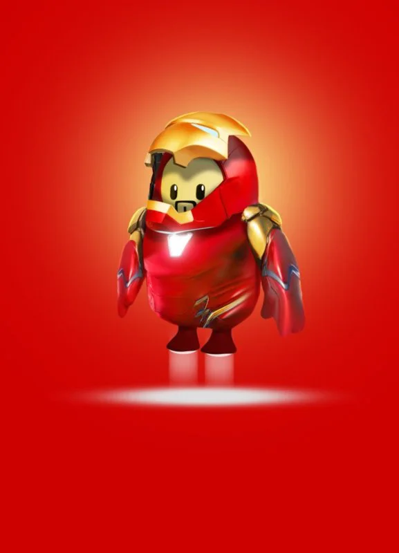 Iron-Man en Fall Guys; así sería la skin del héroe de Marvel