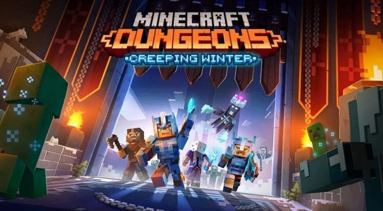 Imagen de Minecraft Dungeons fecha su próxima expansión, Invierno Espeluznante, y una edición física