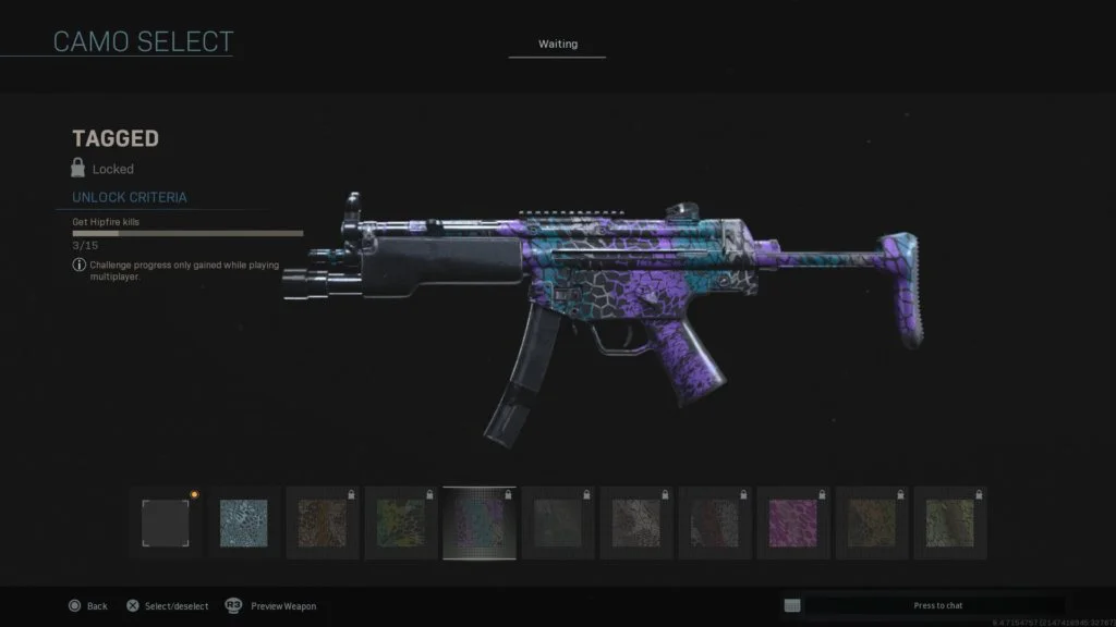 COD Modern Warfare: un bug impide conseguir los camuflajes de damasco
