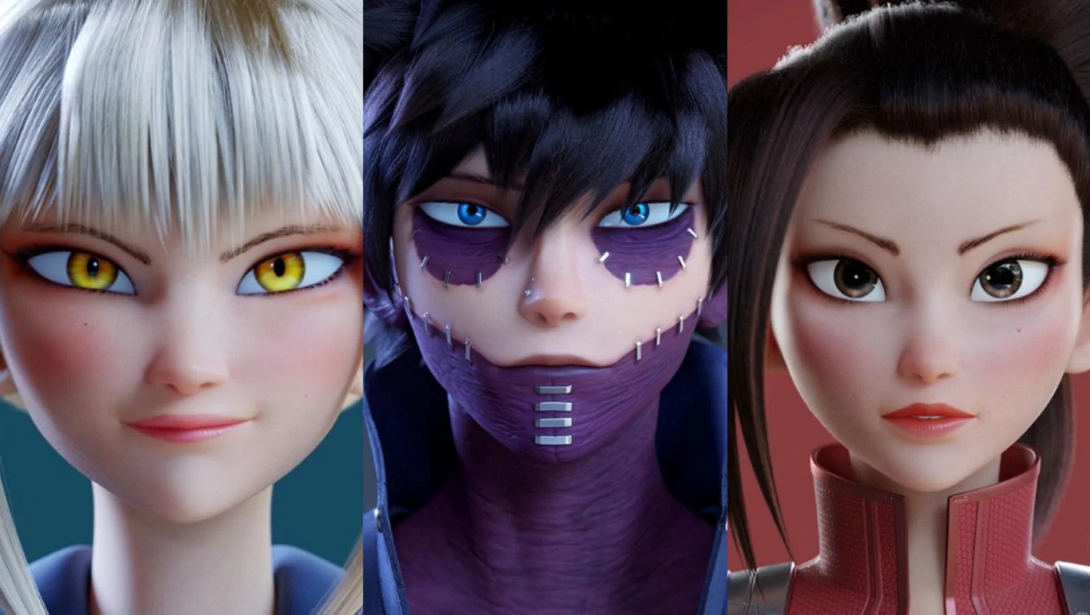 my hero academia 3D