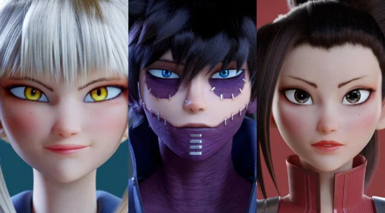 Imagen de ¿My Hero Academia en 3D? Así son los increíbles diseños de un artista