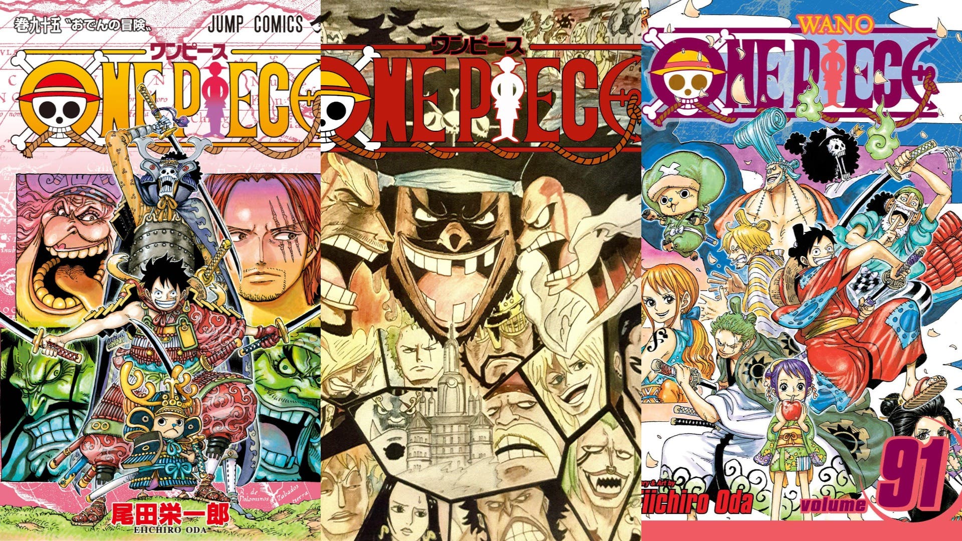 Así crea el autor de One Piece las portadas para el manga
