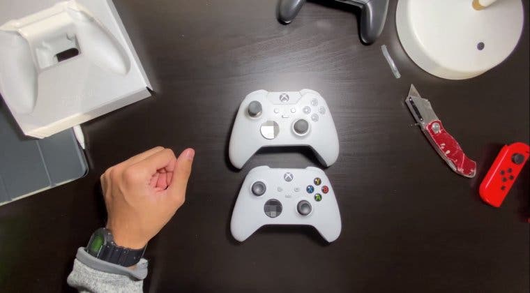 Imagen de Muestran el mando de Xbox Series X y Xbox Series S en un 'unboxing'