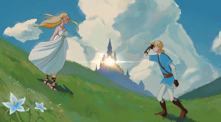 Imagen de The Legend of Zelda: Breath of the Wild y Studio Ghibli se fusionan en este espectacular póster