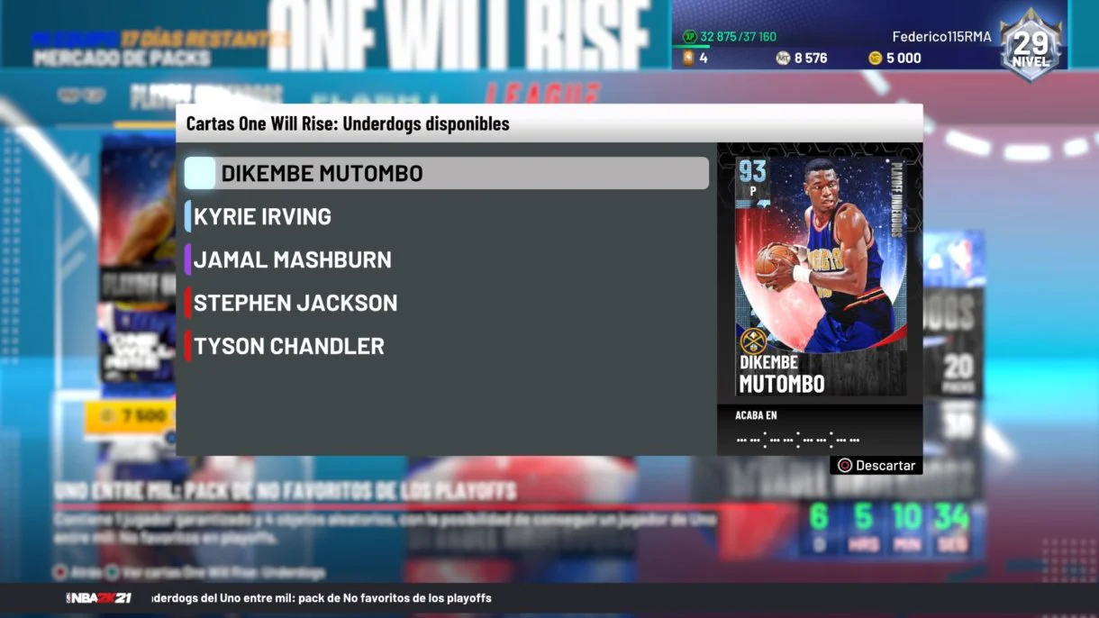 Playoff Underdogs NBA 2K21 MyTeam