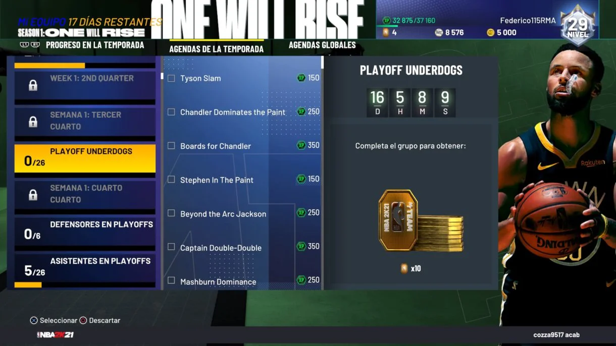 Playoff Underdogs NBA 2K21 MyTeam