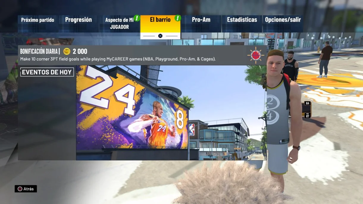 Objetivos diarios MiCarrera NBA 2K21