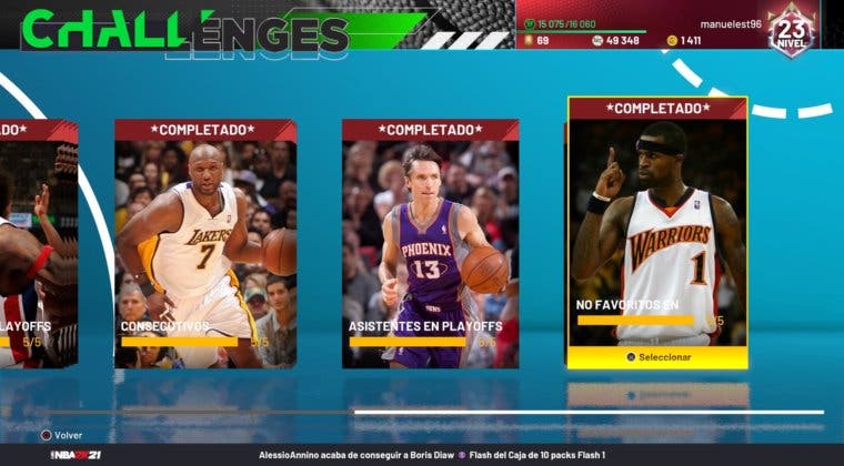 Imagen de NBA 2K21 MyTeam: requisitos, recompensas y objetivos del cuarto desafío "Bajo los focos"