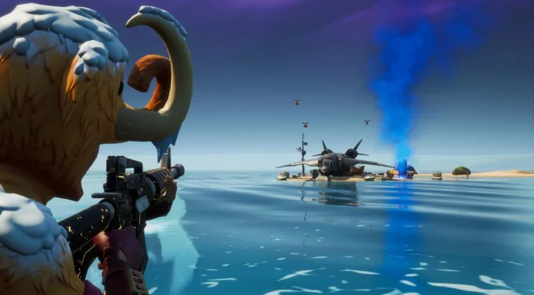 Imagen de Fortnite: Registra cofres de S.H.I.E.L.D. dentro de Quinjets