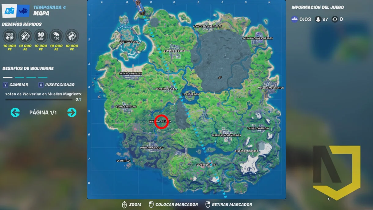 Fortnite desafios 3