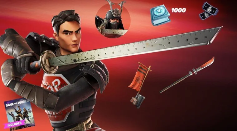 Imagen de Fortnite revela su nuevo Samurai Scrapper Pack: precio, fecha y mucho más