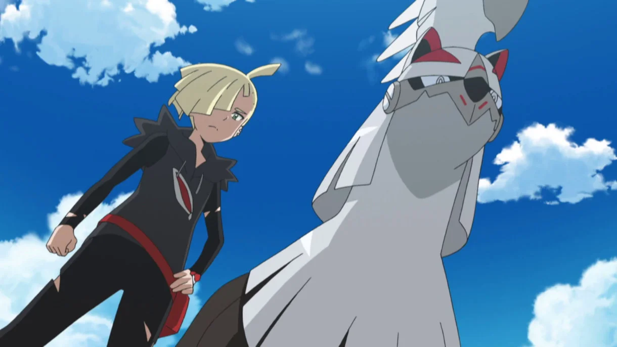 Gladio y Silvally anime Pokémon