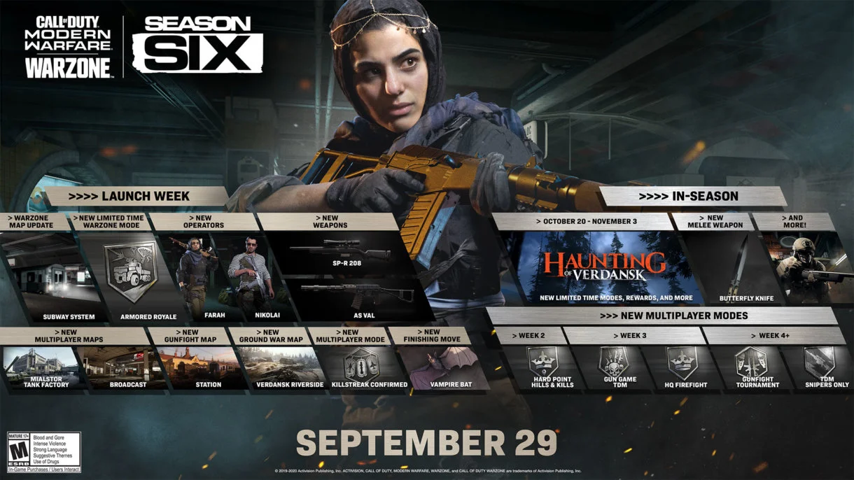 MW S6 Announce Roadmap