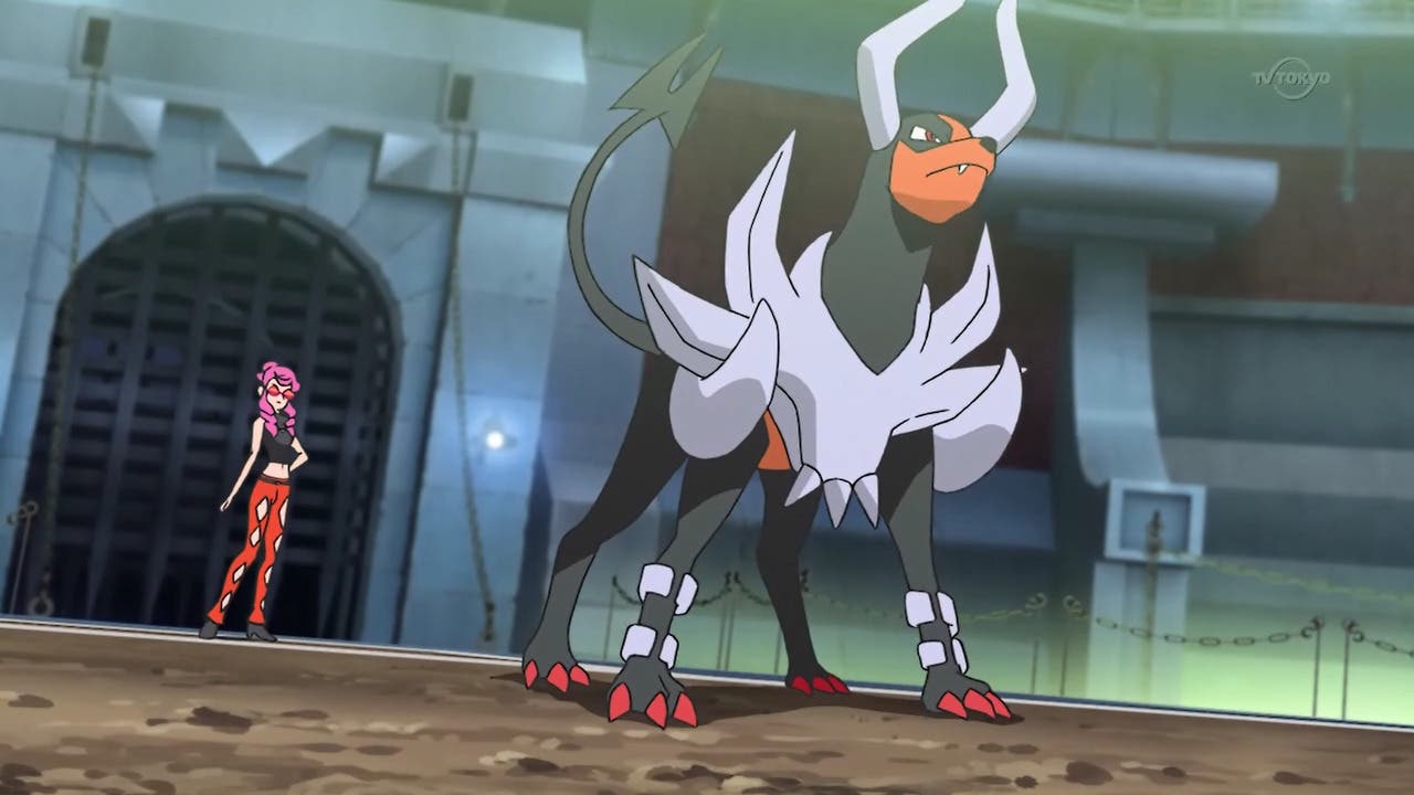 Mega-Houndoom anime