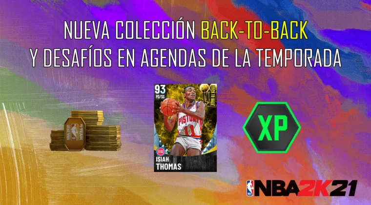 Imagen de NBA 2K21 MyTeam: nueva colección Back-To-Back y desafíos en Agendas de la Temporada (15/09/2020)