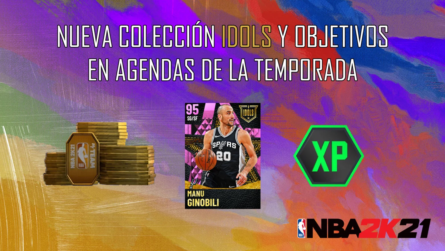 IDOLS Series I: Manu NBA 2K21 MyTeam