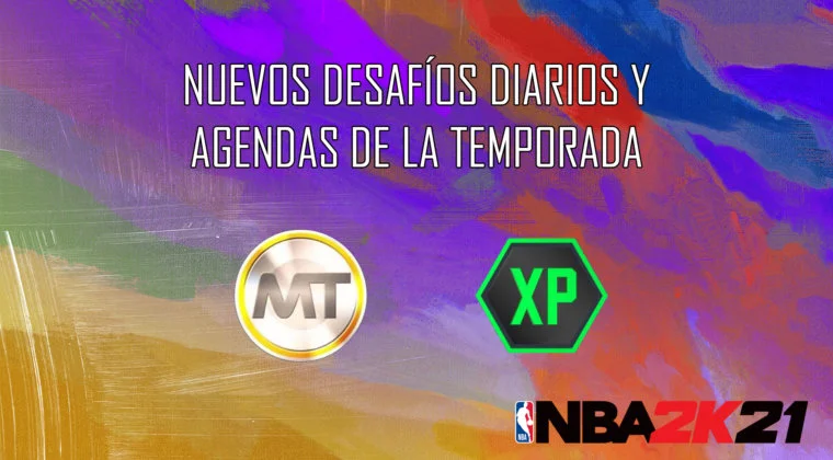 Imagen de NBA 2K21 MyTeam: nuevos desafíos diarios y de agendas de la temporafa