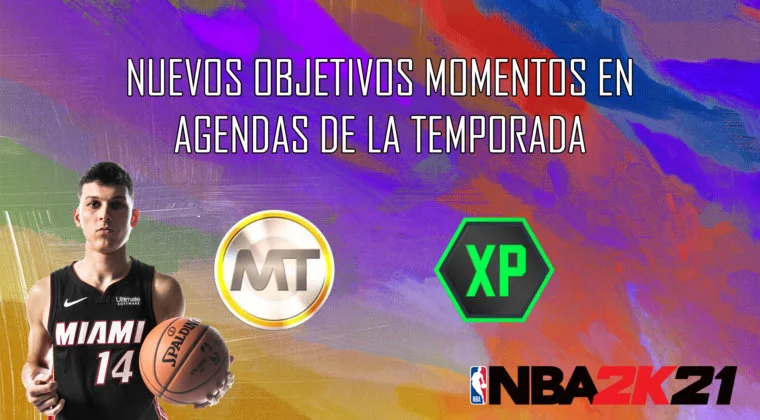 Imagen de NBA 2K21 MyTeam: nuevos objetivos momentos en Agendas de la Temporada