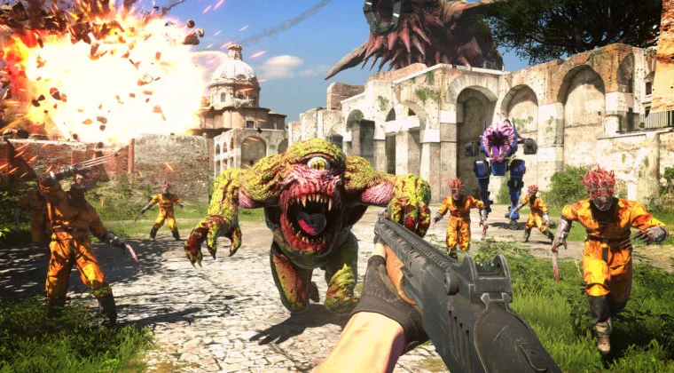 Imagen de Serious Sam 4 presenta un tráiler de su historia de cara al lanzamiento esta semana