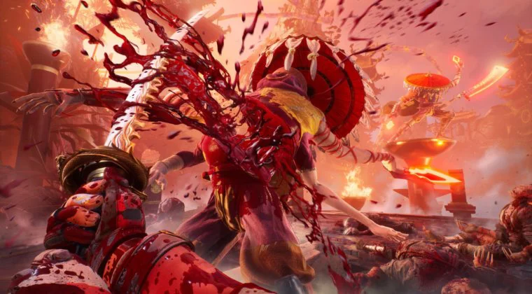 Imagen de Shadow Warrior 3 luce su colorido y visceral diseño artístico en nuevas imágenes
