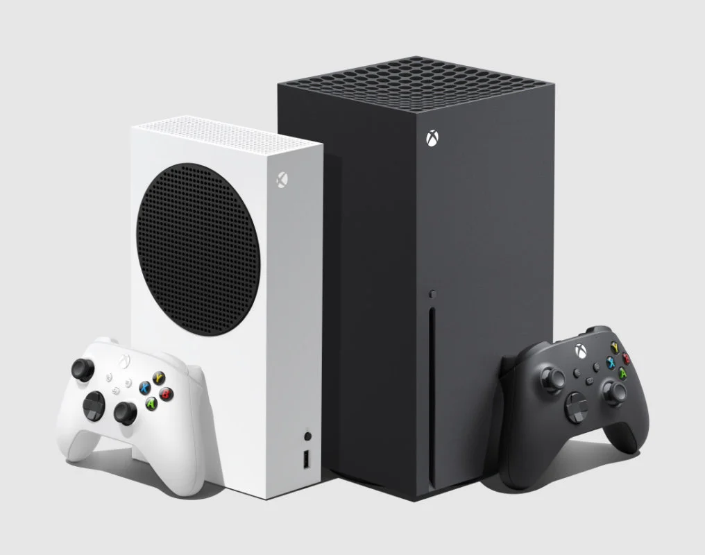 Still Image Console Family 2 Back to Back Consoles Controllers 1