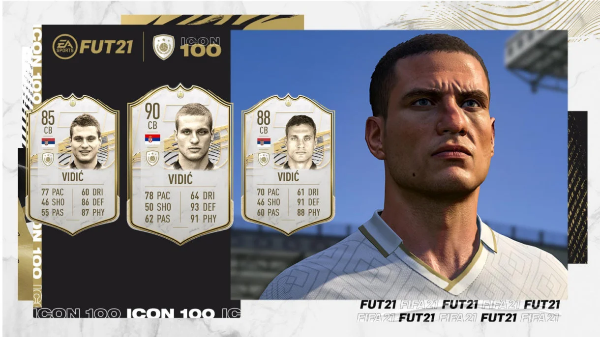 Nemanja Vidic Icono FIFA 21 Ultimate Team