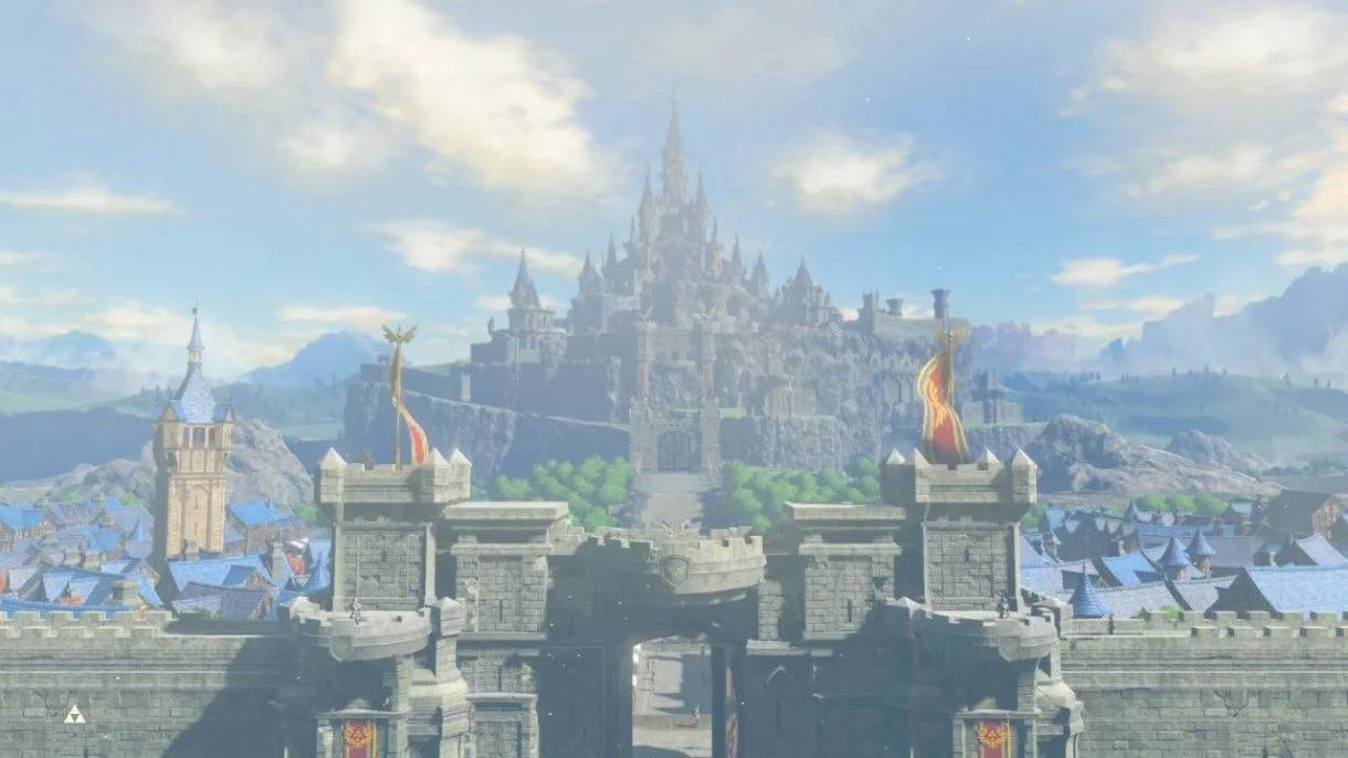Zelda Breath of the Wild ciudad del Castillo