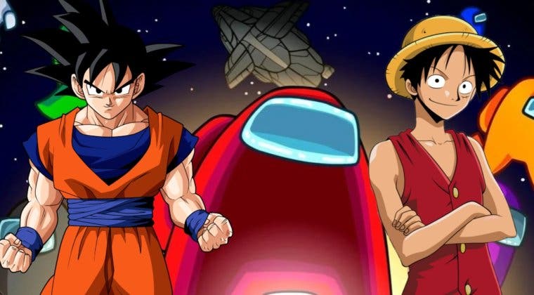 Imagen de Among Us se fusiona con Dragon Ball, One Piece y más gracias a estas animaciones de muerte