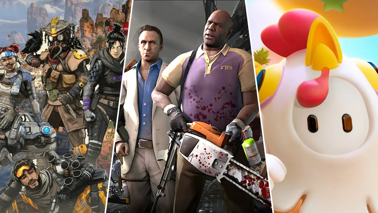 apex legends fall guys left 4 dead 2