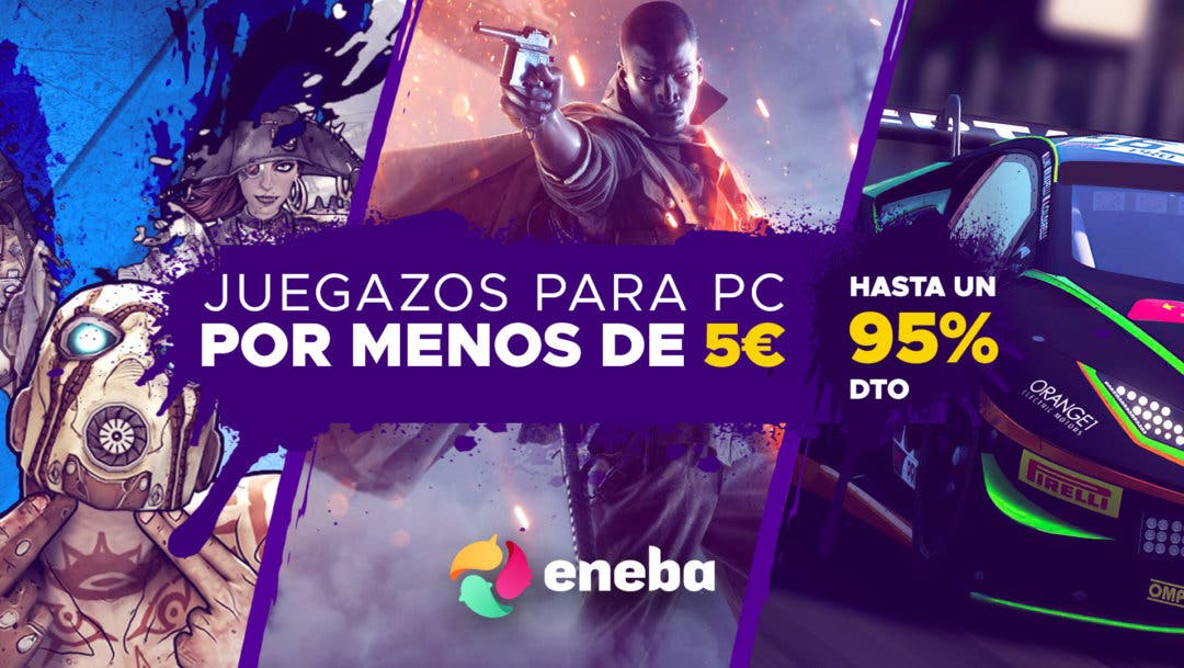 25 juegos que debes jugar por menos de 5 euros en Eneba.com