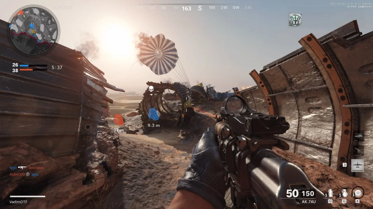 black ops cold war rachas de puntos