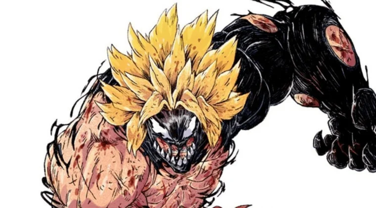 Imagen de Fusionan a personajes de Dragon Ball con Venom en un increíble arte