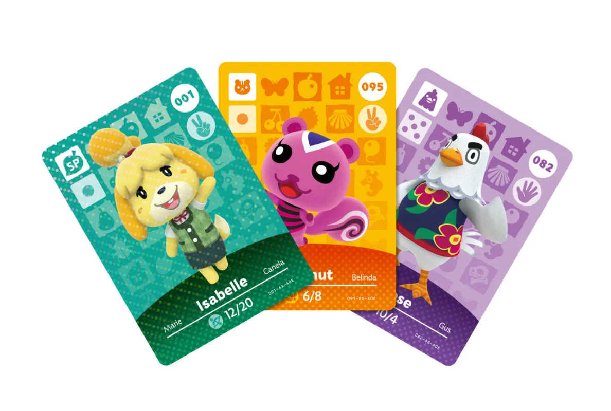 cartas amiibo animal crossing 1