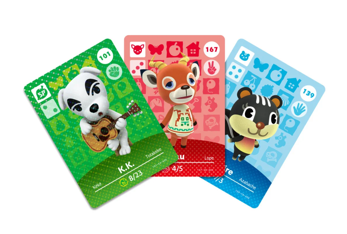 cartas amiibo animal crossing 2