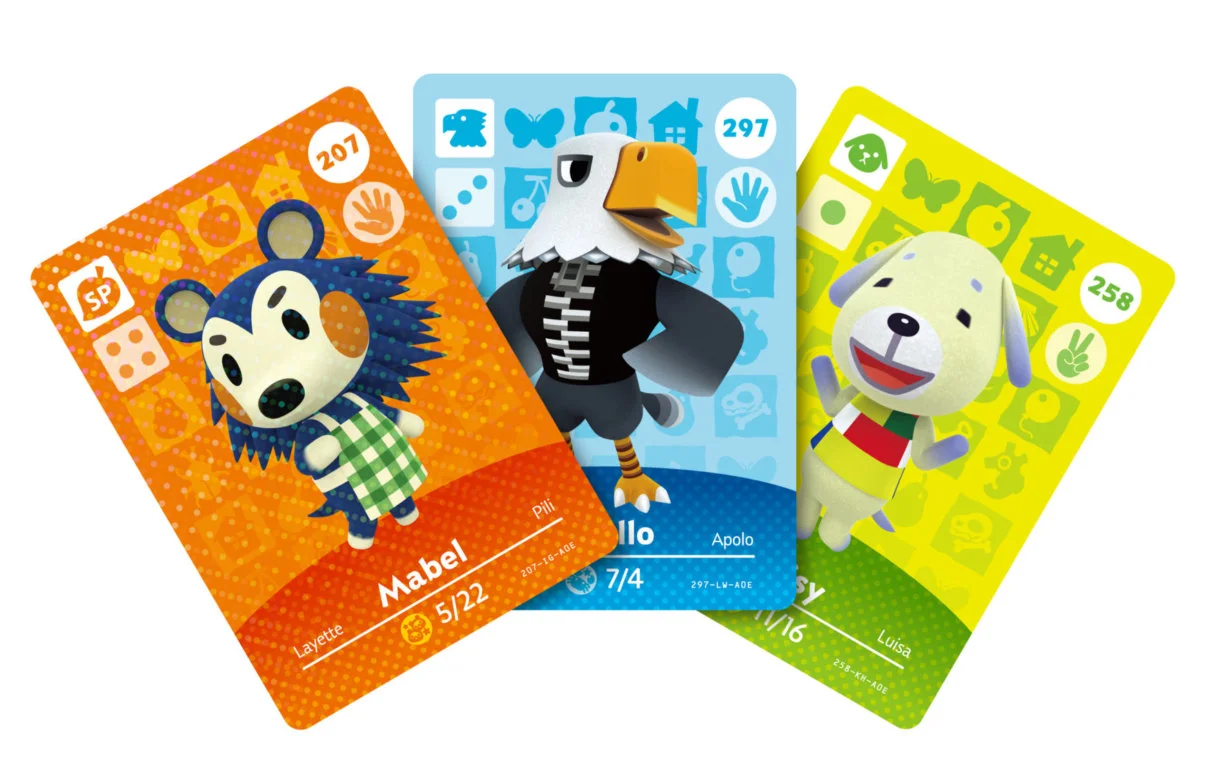 cartas amiibo animal crossing 3