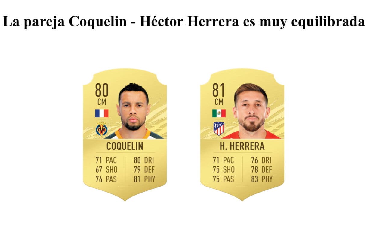 Coquelin y Héctor Herrera FIFA 21 Ultimate Team