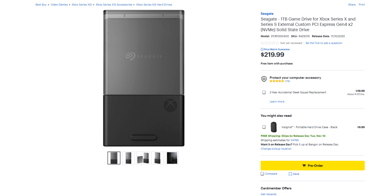 Ampliar el espacio de Xbox Series costará casi tanto como una Series S
