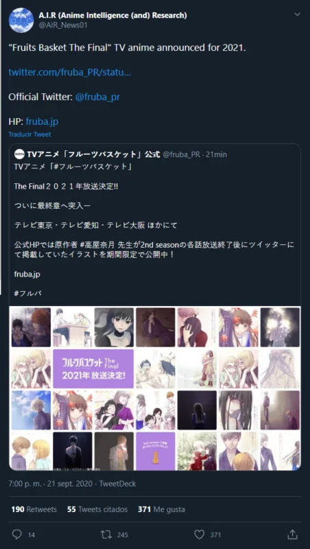 fruits basket tuit