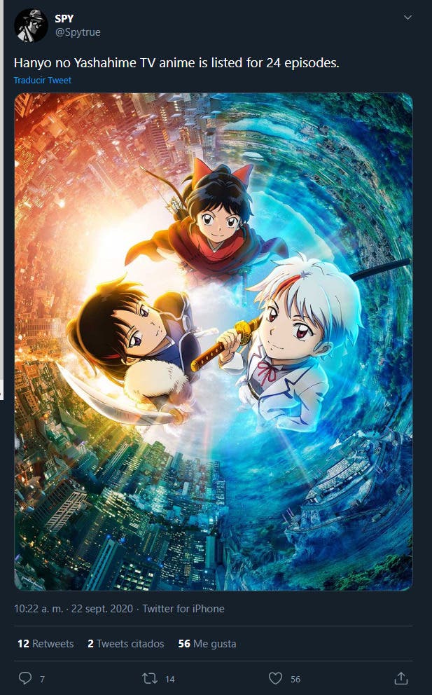 Dónde ver el estreno de Hanyo No Yashahime: horarios para