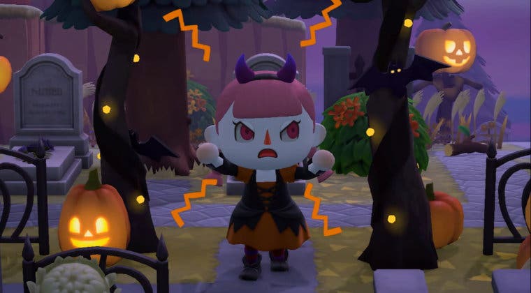 Imagen de Animal Crossing: New Horizons presenta y fecha su actualización de Halloween (otoño)