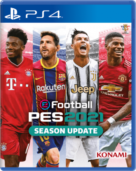 Portada de eFootball PES 2021 Season Update