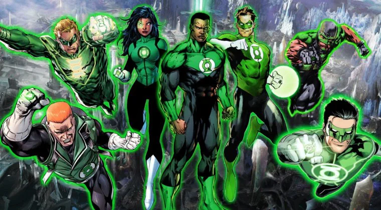 Imagen de HBO Max da luz verde a una serie de Linterna Verde con varios personajes del universo