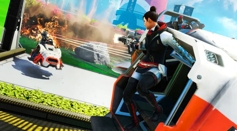 Imagen de La comunidad de Apex Legends organiza una loca y espectacular carrera de Tridents