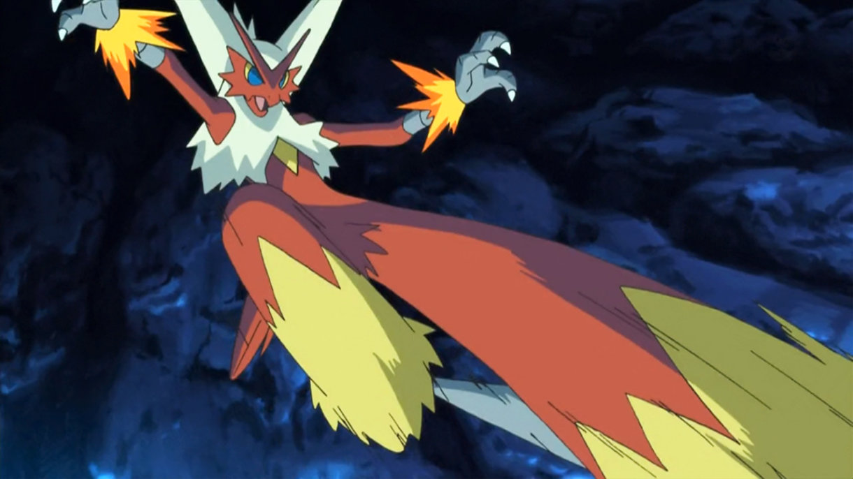 Blaziken Pokémon inicial