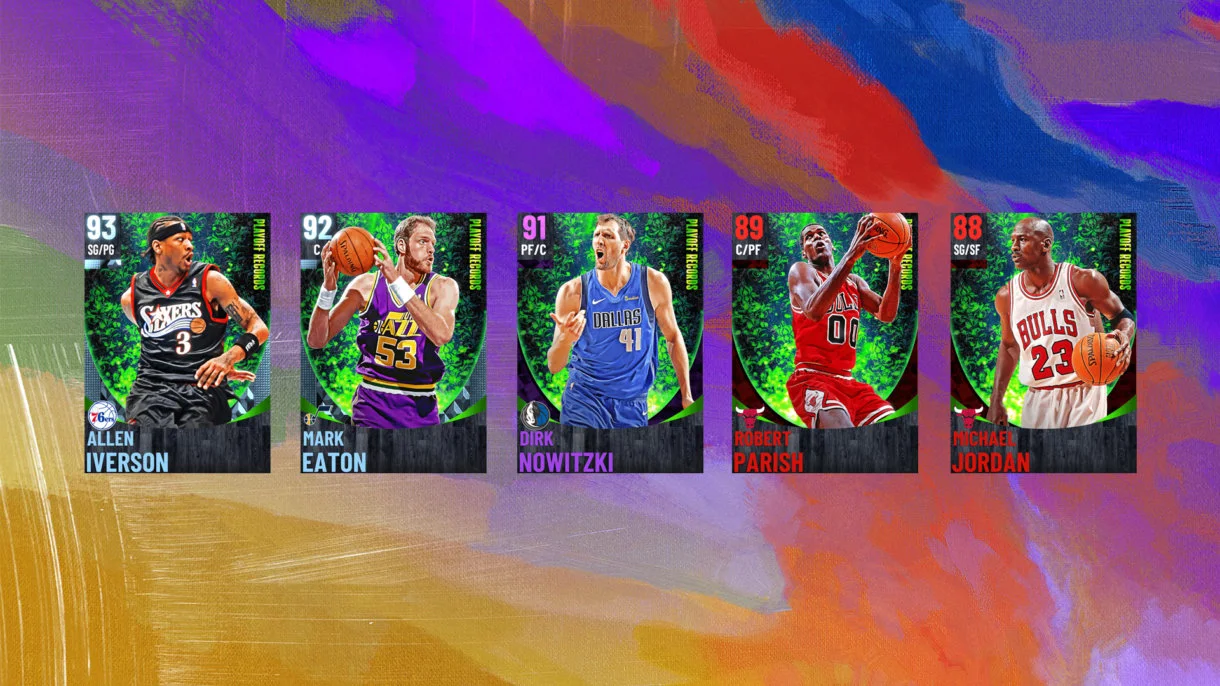 Cartas Playoff Records NBA 2K21