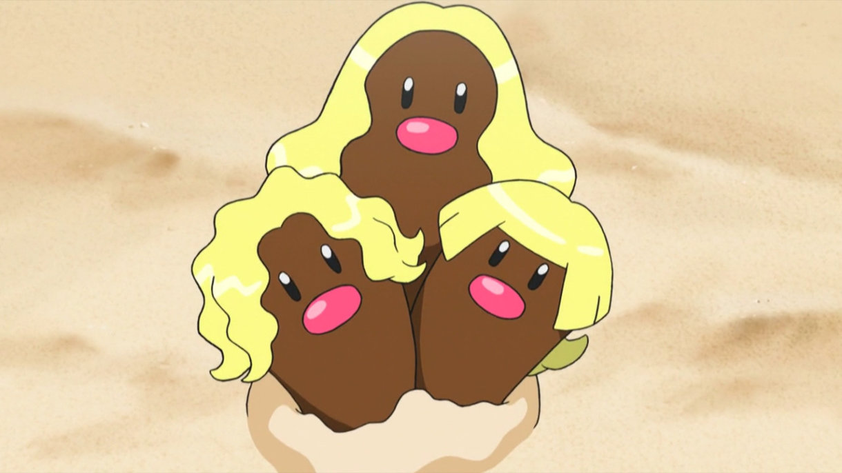 Dugtrio de Alola Pokémon
