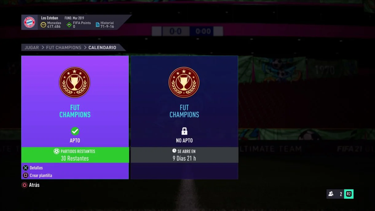 FIFA 21 Ultimate Team FUT Champions
