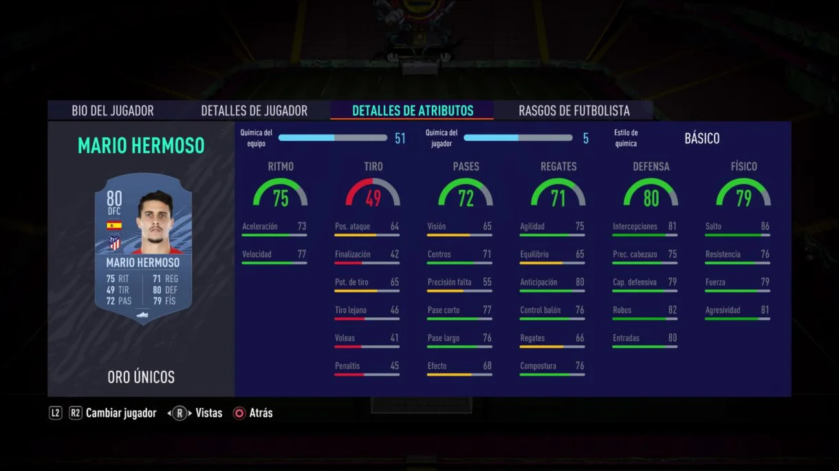 Mario Hermoso FIFA 21 Ultimate Team