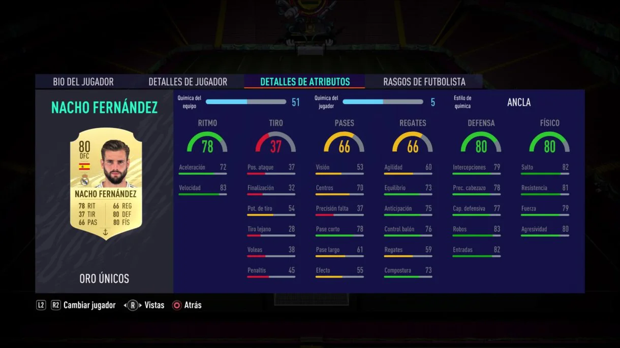 Nacho FIFA 21 Ultimate Team