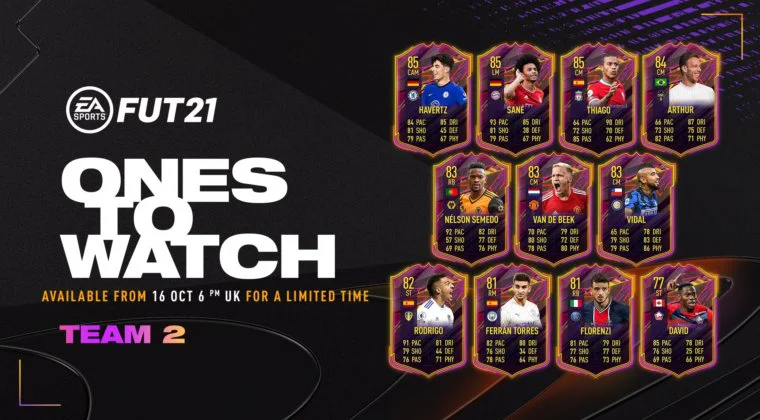 Imagen de FIFA 21: desvelado el segundo equipo de Ones to Watch, aunque aún no estará disponible en Ultimate Team